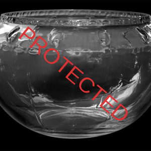 Beaded Rim Fishbowl Large