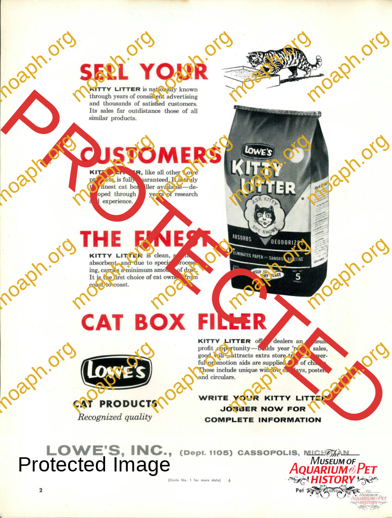 Lowe's Kitty Litter