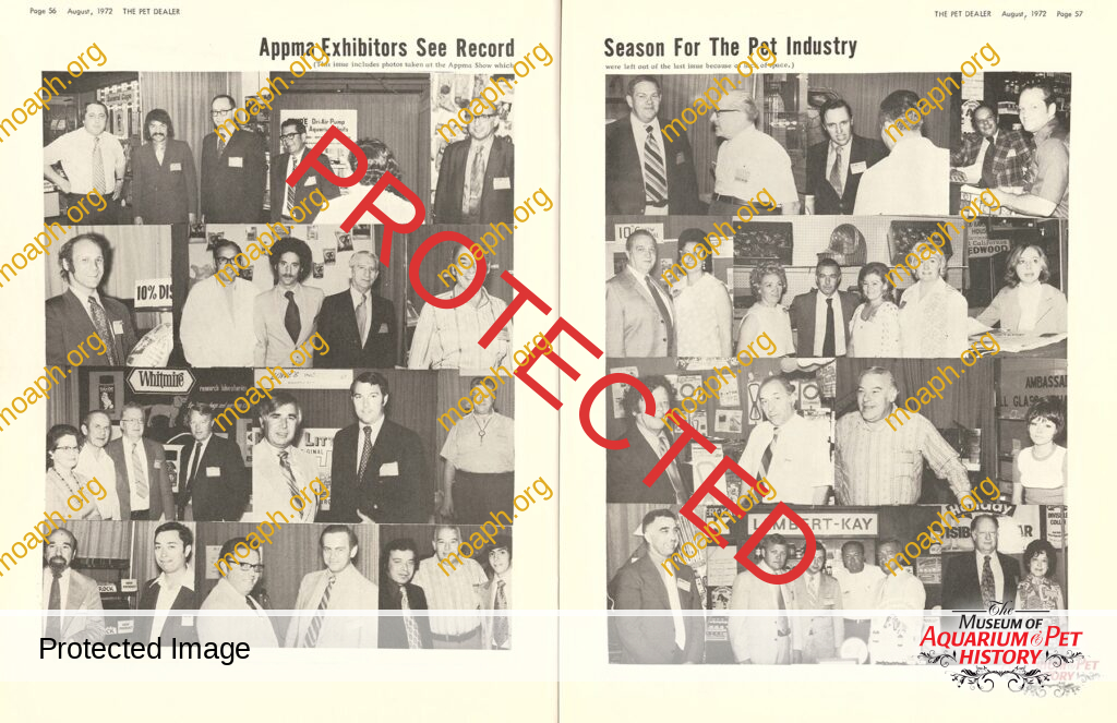 APPMA Trade Show 1972
