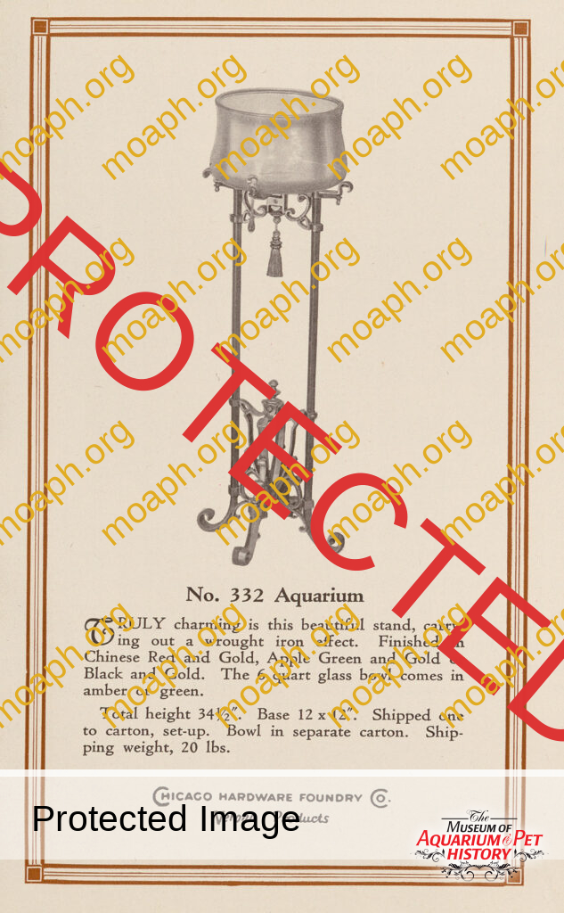 Chicago Hardware Foundry Company, "Verona" Catalog Page and Advertisment