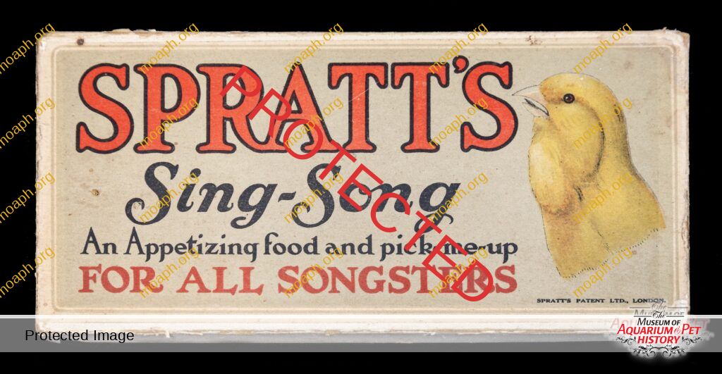 Spratt's "Sing-Song" Box