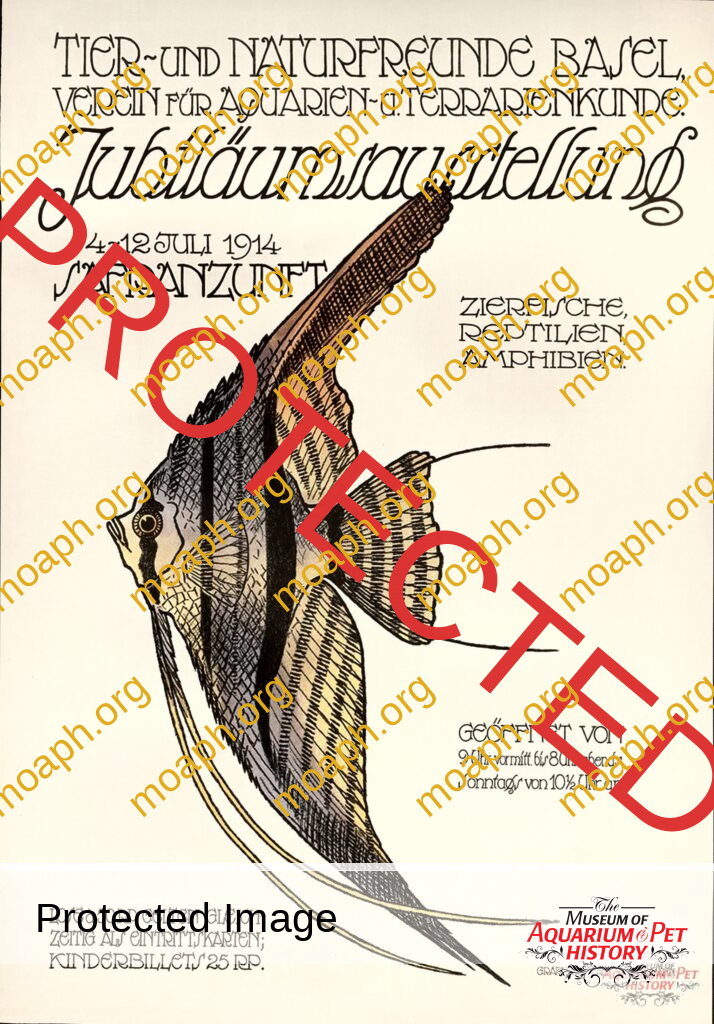 1914 German Exhibit Poster