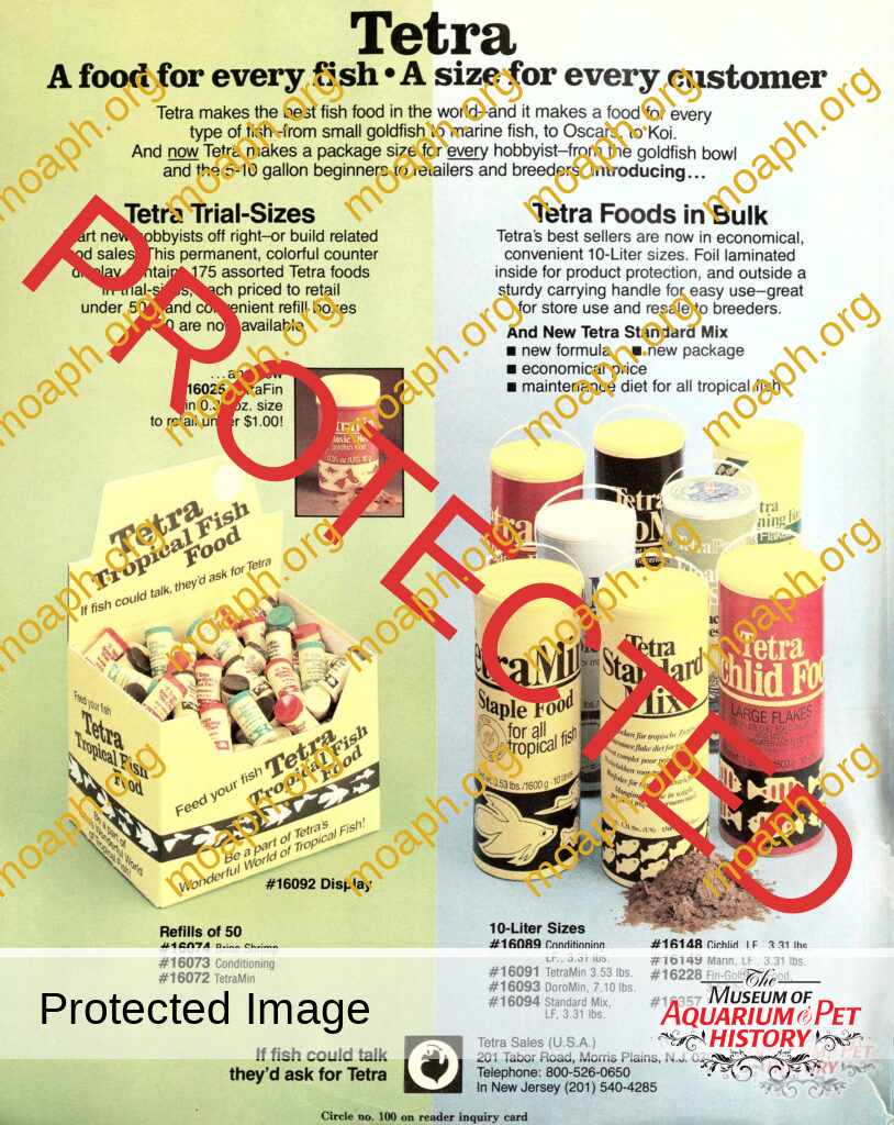 1984 Tetra Flake Food Ad