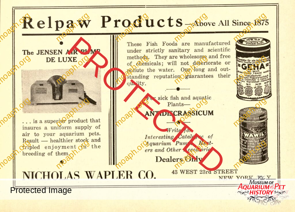 1936 Relpaw Jensen Air Pump De Luxe Ad