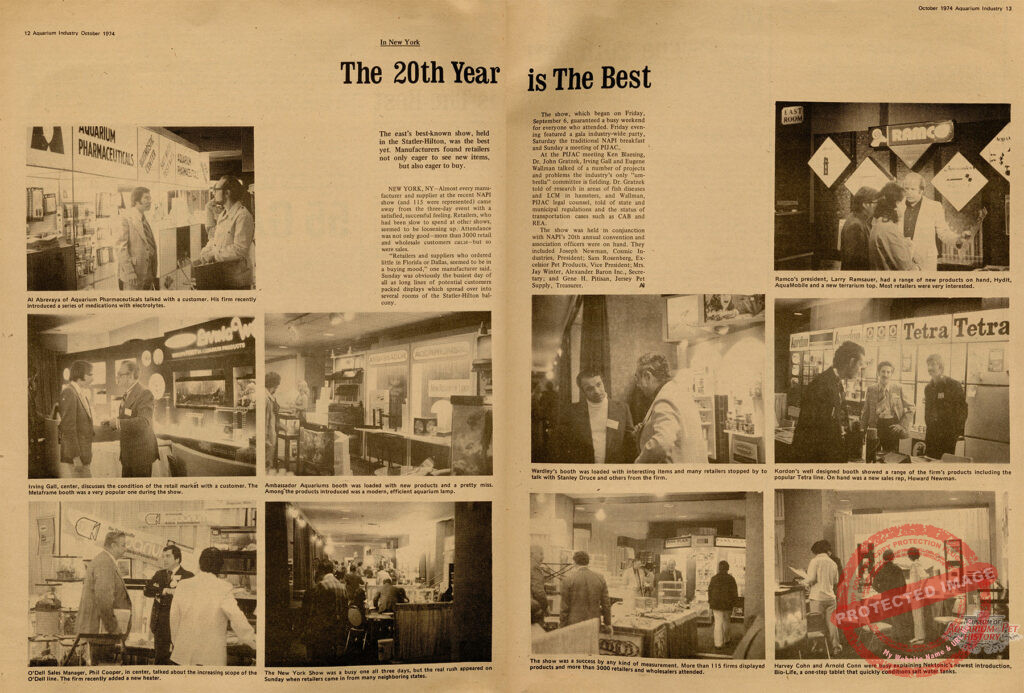 The 20th Year is the Best - NAPI Show Anniversary