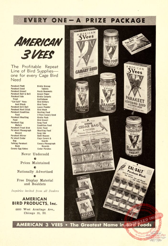 1955 American 3 Vees Ad