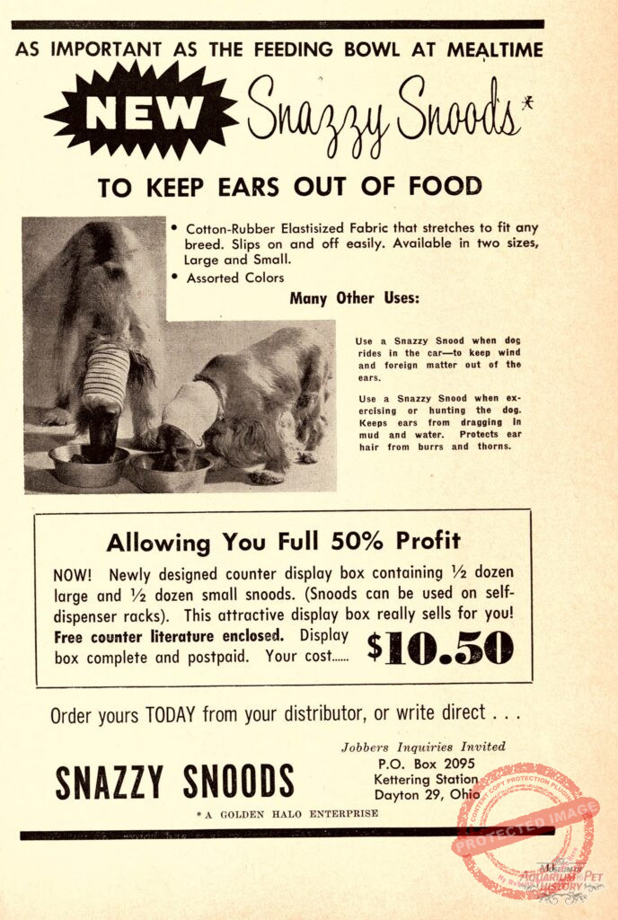 1961 Snazzy Snoods Ad