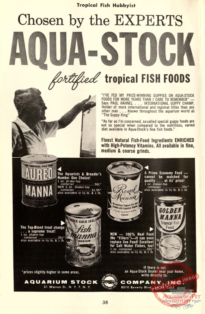 Aqua-Stock 1962 Ad