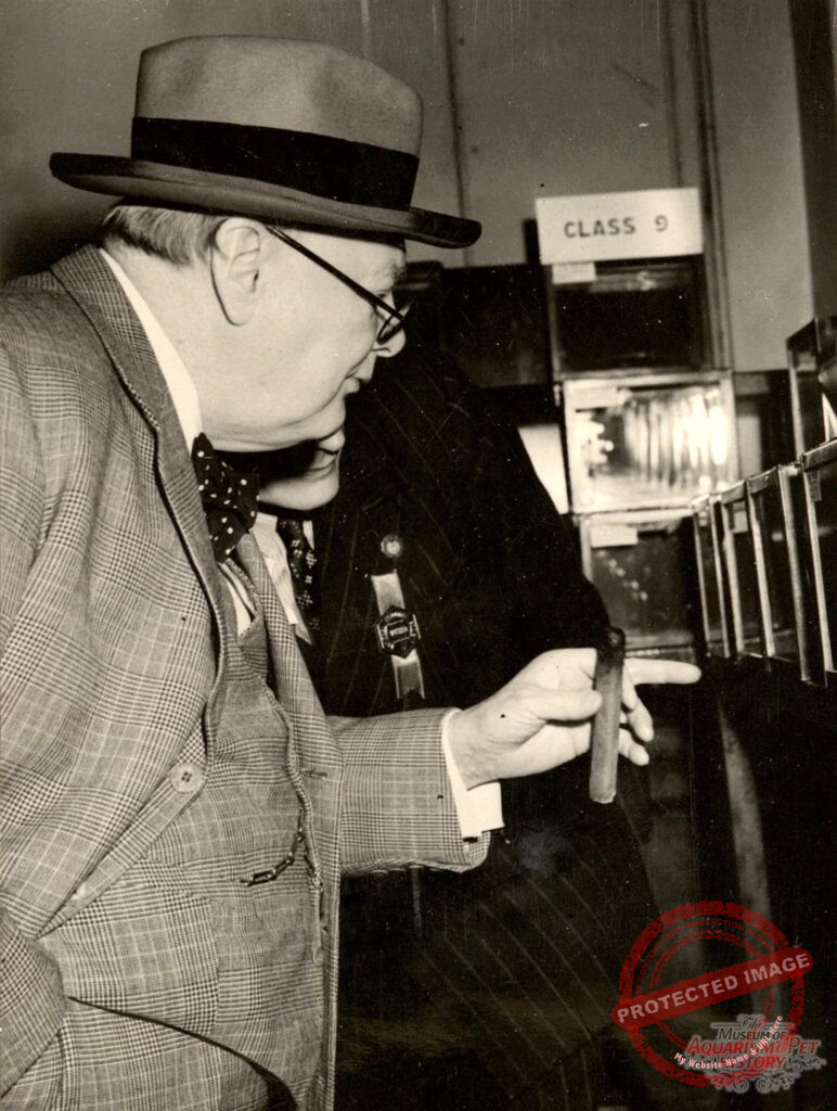 Winston Churchill at Aquarium Show