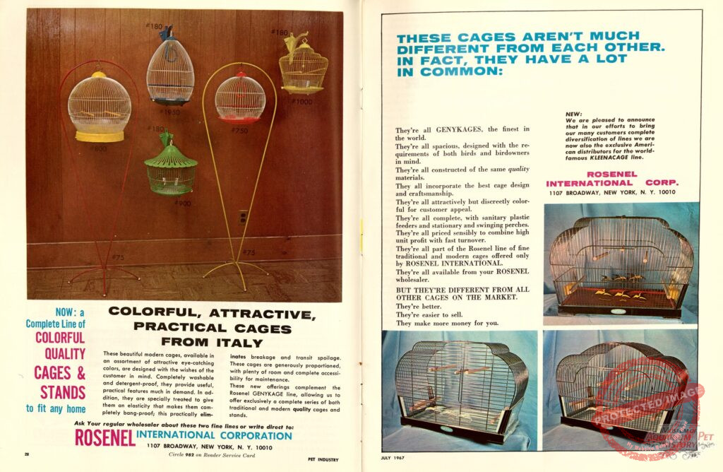 1967 Birdcage Ad