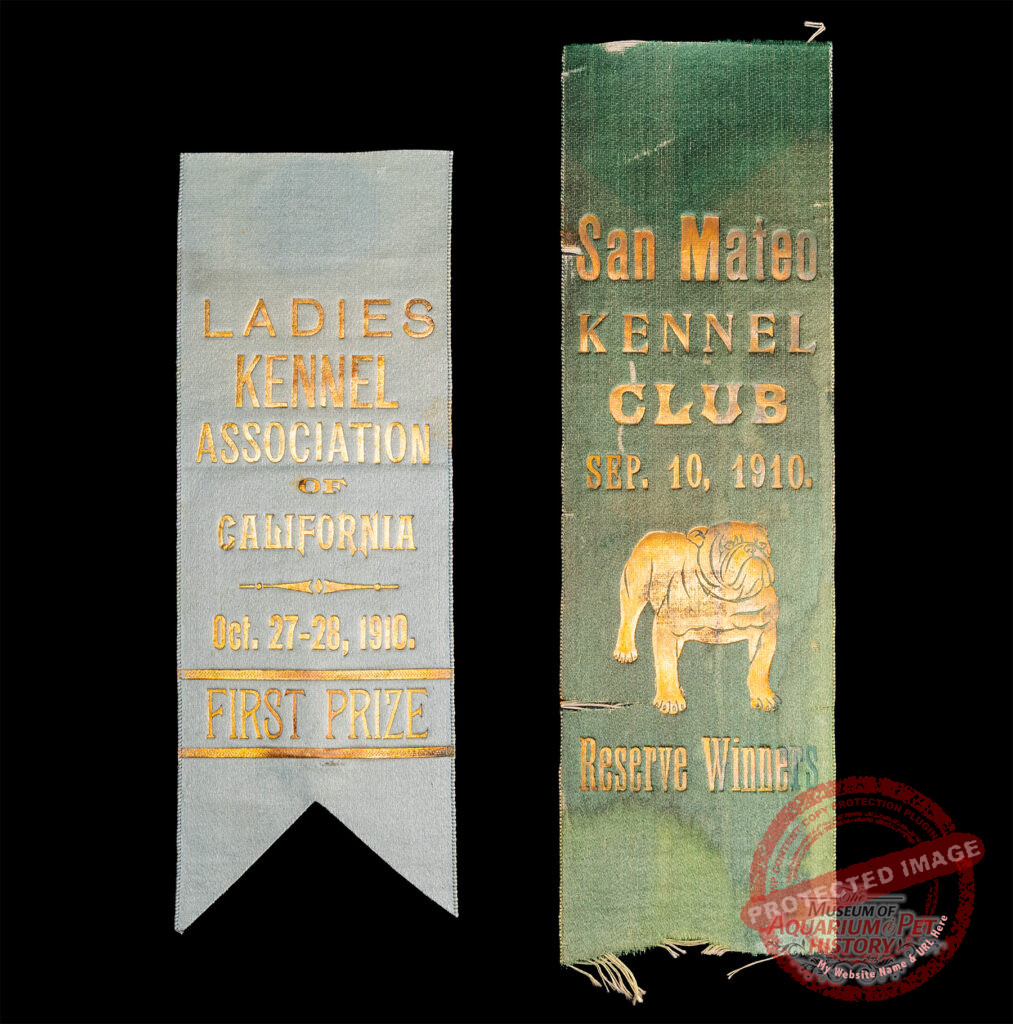 Ladies Kennel Club 1910 Ribbons