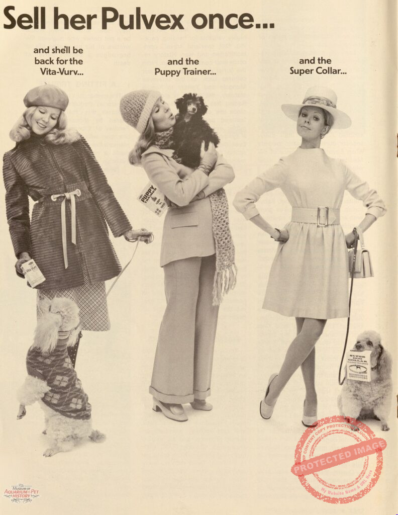 Pulvex "Fashion" Dog Ad