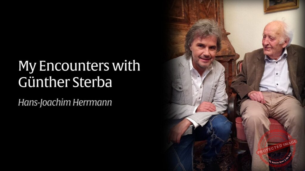 My Encounters with Günther Sterba